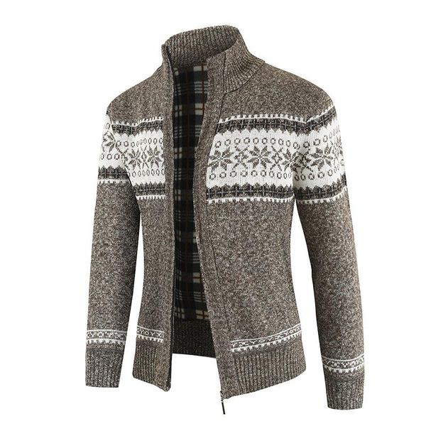 men's sweaters autumn mens casual long sleeve coats winter warm stand-up collar men knit sweater fashion zipper patchwork cardigan, White;black
men's sweaters autumn mens casual long sleeve coats winter warm stand-up collar men knit sweater fashion zipper patchwork cardigan, White;black