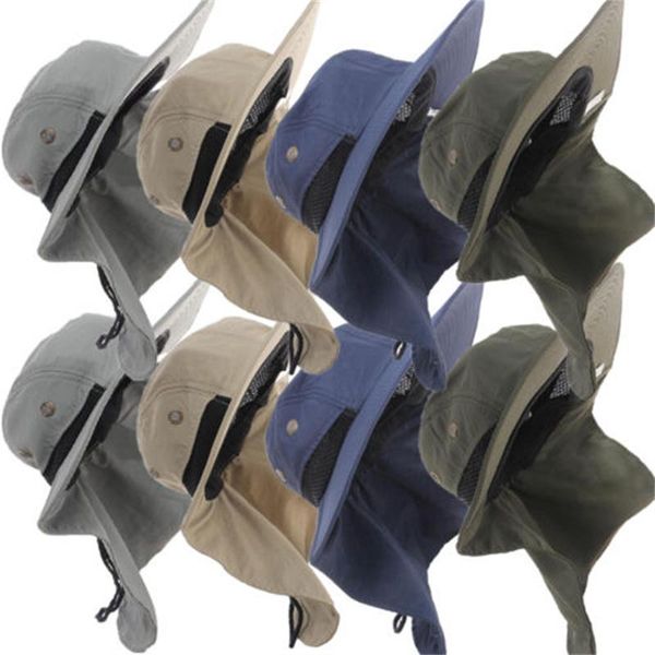 wide brim hats summer function neck flap boonie hat fishing hiking safari outdoor sun bucket bush cap casual style, Blue;gray
wide brim hats summer function neck flap boonie hat fishing hiking safari outdoor sun bucket bush cap casual style, Blue;gray