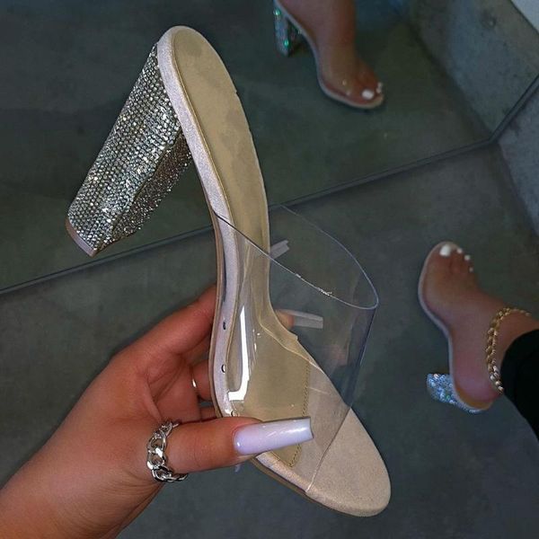 slippers sagace fashion 2021 women rhinestone slipper summer crystal heel beach transparent pvc sandals slides high heels, Black
slippers sagace fashion 2021 women rhinestone slipper summer crystal heel beach transparent pvc sandals slides high heels, Black