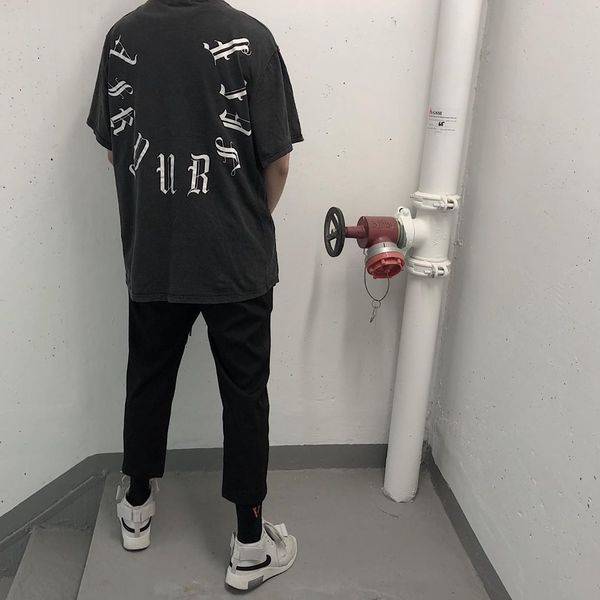 croosin ask reverse wear wash old sanskrit letter lightning short sleeve couple fog high street loose t-shirt vintage, White;black
croosin ask reverse wear wash old sanskrit letter lightning short sleeve couple fog high street loose t-shirt vintage, White;black