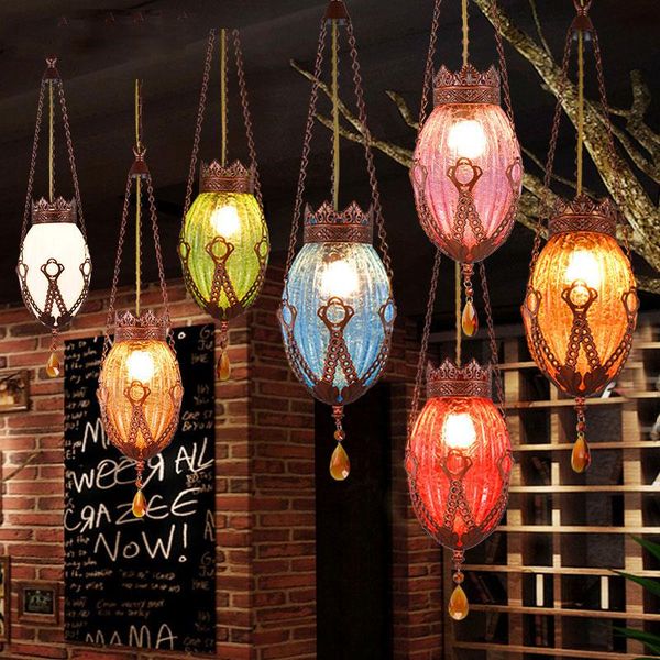 pendant lamps traditional led glass lamp e27 colorful
pendant lamps traditional led glass lamp e27 colorful