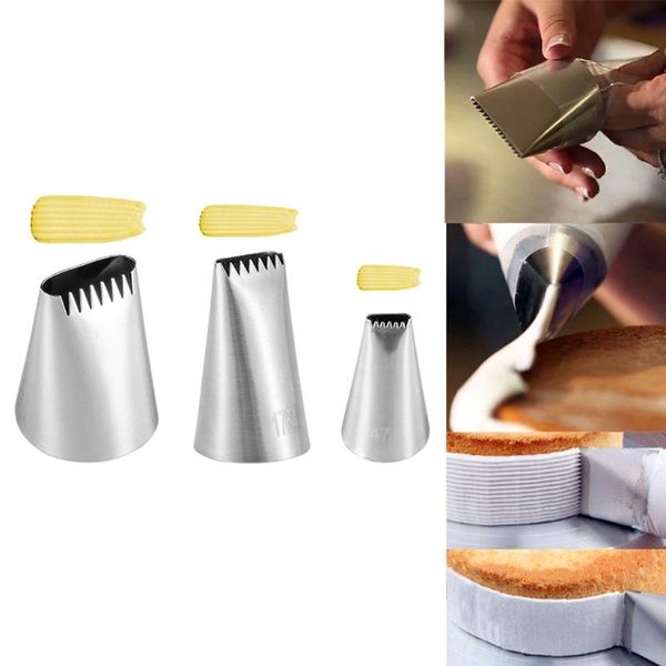 baking & pastry tools 7 pieces nozzles stainless steel icing piping tips for fondant cake decorating
baking & pastry tools 7 pieces nozzles stainless steel icing piping tips for fondant cake decorating