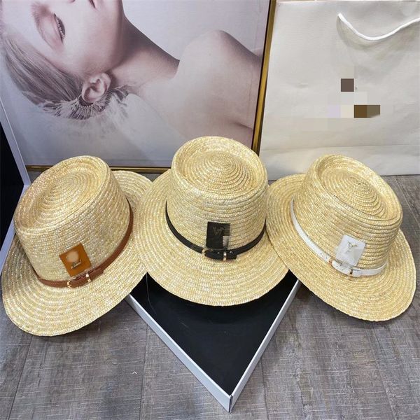 2021 designer brand straw hat mother and daughter bucket cap stra sunhat summer beach sun hats women, Blue;gray
2021 designer brand straw hat mother and daughter bucket cap stra sunhat summer beach sun hats women, Blue;gray