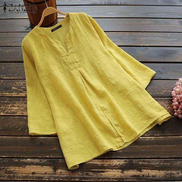 women's blouses & shirts women vintage cotton linen blouse summer v neck 3/4 sleeve work ol elegant shirt casual solid blusas fe, White
women's blouses & shirts women vintage cotton linen blouse summer v neck 3/4 sleeve work ol elegant shirt casual solid blusas fe, White