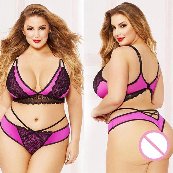 bras sets lingerie for fat women high elastic briefs set bralet large size knickers ladies underwear panty sexi, Red;black
bras sets lingerie for fat women high elastic briefs set bralet large size knickers ladies underwear panty sexi, Red;black