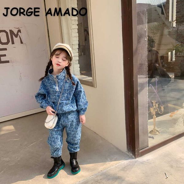 spring korean style kids girls boys 2-pcs sets denim zipper jacket + pants children clothes e279 210610, White
spring korean style kids girls boys 2-pcs sets denim zipper jacket + pants children clothes e279 210610, White