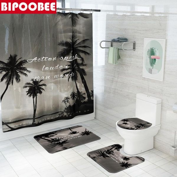 shower curtains beach scenery bathroom curtain black pattern bathtub pedestal non-slip carpet toilet cover bath mats rugs set
shower curtains beach scenery bathroom curtain black pattern bathtub pedestal non-slip carpet toilet cover bath mats rugs set