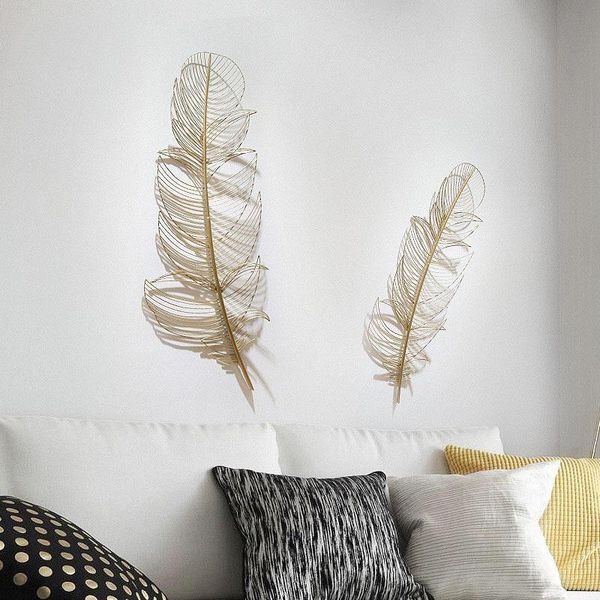 mediterranean living room tv background wall decoration creative pendant golden feather handmade wrought iron home decor decorative objects
mediterranean living room tv background wall decoration creative pendant golden feather handmade wrought iron home decor decorative objects