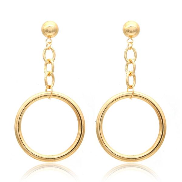 dangle & chandelier fashion golden circle drop earrings metal tassel long office party jewelry pendientes gifts, Silver
dangle & chandelier fashion golden circle drop earrings metal tassel long office party jewelry pendientes gifts, Silver