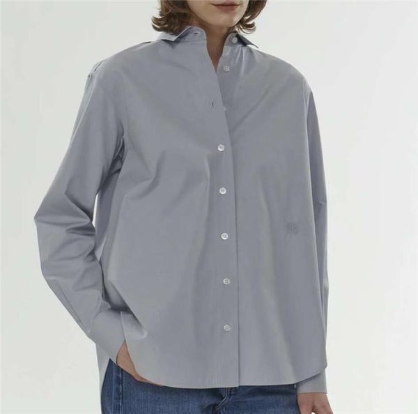 blue cotton women shirt collar embroidered long sleeves buttoned cuffs loose style boyfriend fashion blouse 2021 women's blouses & shi, White
blue cotton women shirt collar embroidered long sleeves buttoned cuffs loose style boyfriend fashion blouse 2021 women's blouses & shi, White
