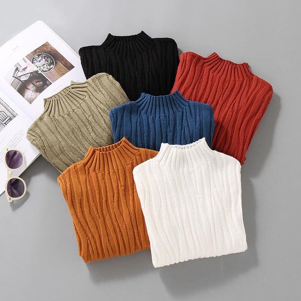 pullover girls' knitted sweater student comfortable clothes age 4-14 years old, Blue
pullover girls' knitted sweater student comfortable clothes age 4-14 years old, Blue