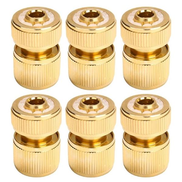 3/6 pcs universal 1/2 inch garden hose pipe connector brass-coated quick release swivel fittings adapters watering equipments
3/6 pcs universal 1/2 inch garden hose pipe connector brass-coated quick release swivel fittings adapters watering equipments