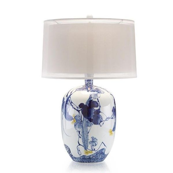 table lamps chinese modern blue flowers birds ceramic lamp for living room study bedroom bedside classical decorative night light
table lamps chinese modern blue flowers birds ceramic lamp for living room study bedroom bedside classical decorative night light