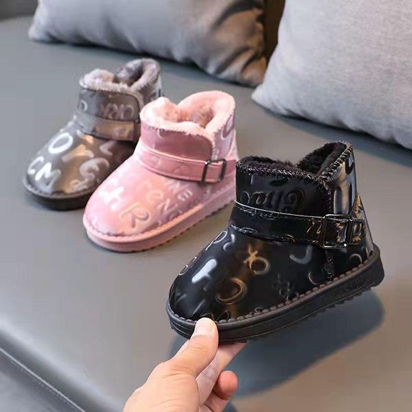 boots children' snow winter plush warm boys' and girls' cotton waterproof anti-skid, Black;grey
boots children' snow winter plush warm boys' and girls' cotton waterproof anti-skid, Black;grey