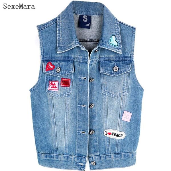women's vests high qualtiy 2021 women cowboy short vest coats fashion tank chaqueta waistcoat chaleco sleeveless coat jean jackets, Black;white
women's vests high qualtiy 2021 women cowboy short vest coats fashion tank chaqueta waistcoat chaleco sleeveless coat jean jackets, Black;white