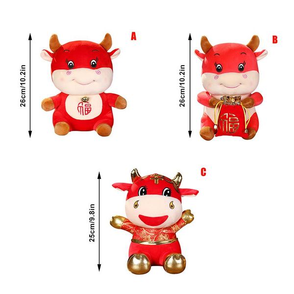 ly 2021 chinese zodiac year of the ox plush toy cushion pillow home decorations good wishes for friend family party favor
ly 2021 chinese zodiac year of the ox plush toy cushion pillow home decorations good wishes for friend family party favor