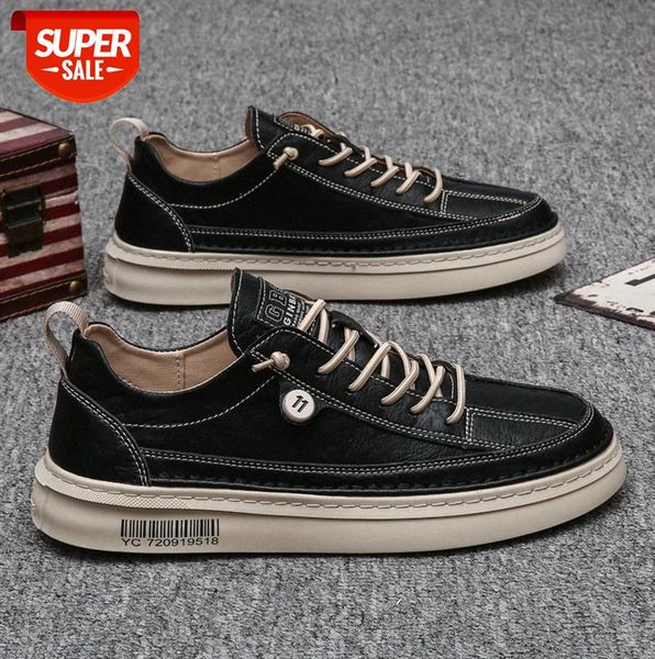men's shoes casual leather england all-match waterproof non-slip black sneakers #cf2b
men's shoes casual leather england all-match waterproof non-slip black sneakers #cf2b