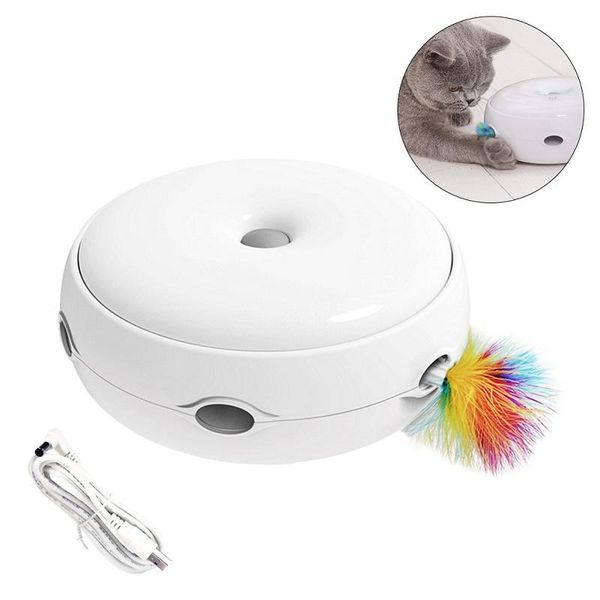 cat toys electric pet feather toy smart teasing stick crazy game spinning automatic turntable kitten catching mouse donut exercise
cat toys electric pet feather toy smart teasing stick crazy game spinning automatic turntable kitten catching mouse donut exercise
