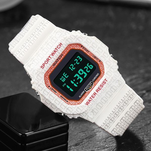 wristwatches sanda brand woman led digital satch watch fashion black ladies electronic clock sports women's wrist watches 30m waterproo, Slivery;brown
wristwatches sanda brand woman led digital satch watch fashion black ladies electronic clock sports women's wrist watches 30m waterproo, Slivery;brown