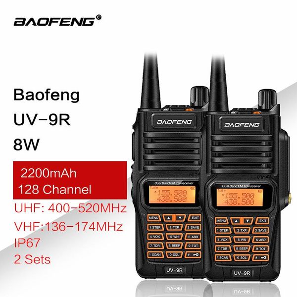 original baofeng uv-9r radio 10km 8w ip67 waterproof dual band 136-174/400-520mhz ham walkie talkie 10 km uv 9r
original baofeng uv-9r radio 10km 8w ip67 waterproof dual band 136-174/400-520mhz ham walkie talkie 10 km uv 9r