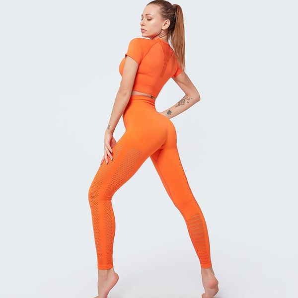 yoga set women sport suit gym clothes 2 piece seamless hollow out fitness short sleeve crop high waist workout leggings outfit
yoga set women sport suit gym clothes 2 piece seamless hollow out fitness short sleeve crop high waist workout leggings outfit