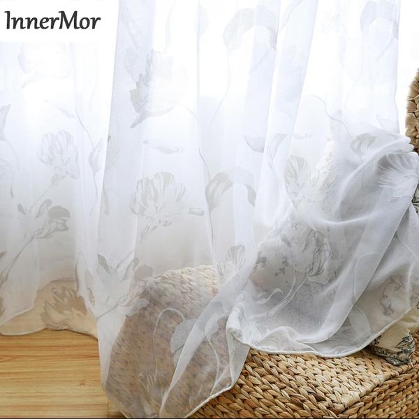 curtain & drapes innermor pastoral floral curtains for living room noble burnt-out bedroom white voile tulle kitchen customized
curtain & drapes innermor pastoral floral curtains for living room noble burnt-out bedroom white voile tulle kitchen customized