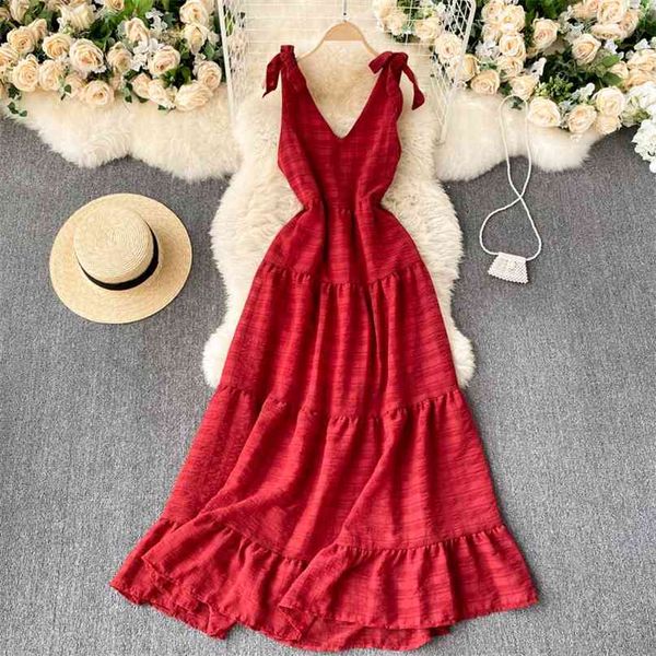 seaside holiday dress spring summer fashion women v-neck slim ruffle sleeveless party elegant vestidos r128 210527, Black;gray
seaside holiday dress spring summer fashion women v-neck slim ruffle sleeveless party elegant vestidos r128 210527, Black;gray