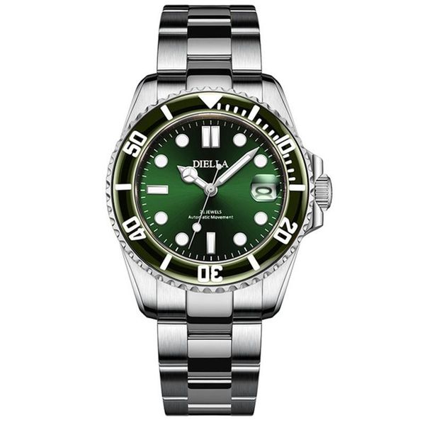 wristwatches 2021 jade watch sapphire mirror automatic mechanical business gift men watches bezel personality brand male wristwatch, Slivery;brown
wristwatches 2021 jade watch sapphire mirror automatic mechanical business gift men watches bezel personality brand male wristwatch, Slivery;brown