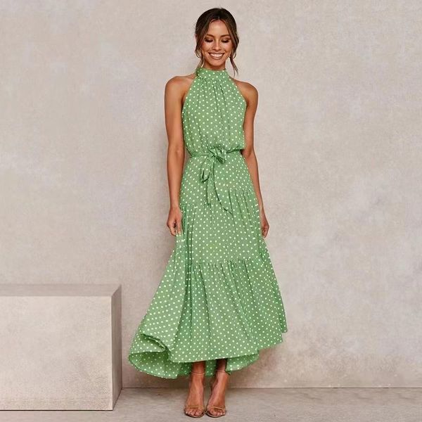 casual dresses ayualin polka dot dress women summer sleeveless printed maxi ladies elegant party boho beach robe vestidos mujer, Black;gray
casual dresses ayualin polka dot dress women summer sleeveless printed maxi ladies elegant party boho beach robe vestidos mujer, Black;gray