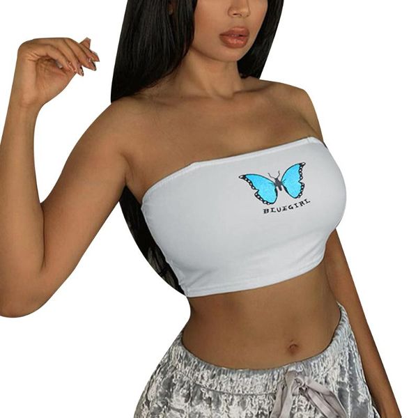 women's tanks & camis women strapless camisole, butterfly printed crop tank bandeau tube, White
women's tanks & camis women strapless camisole, butterfly printed crop tank bandeau tube, White