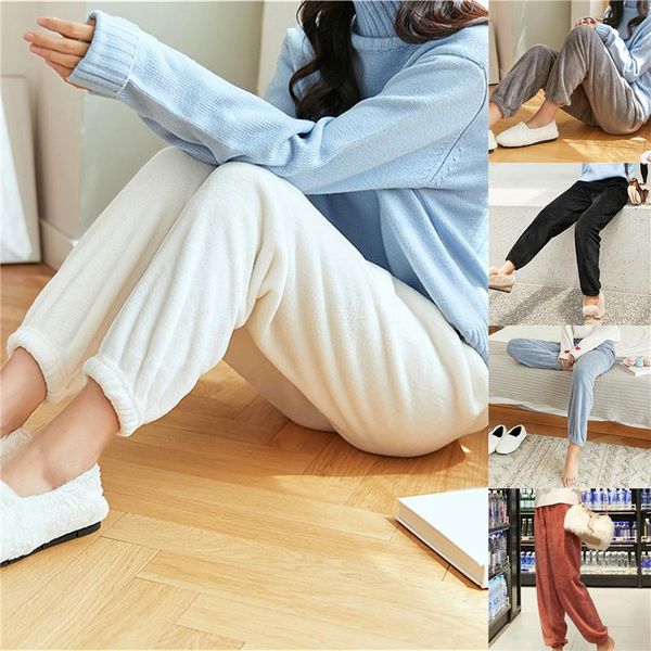 women velvet pants elastic waist outerwear pajama warm crop cashmere trousers for 2021 autumn winter women's & capris, Black;white
women velvet pants elastic waist outerwear pajama warm crop cashmere trousers for 2021 autumn winter women's & capris, Black;white