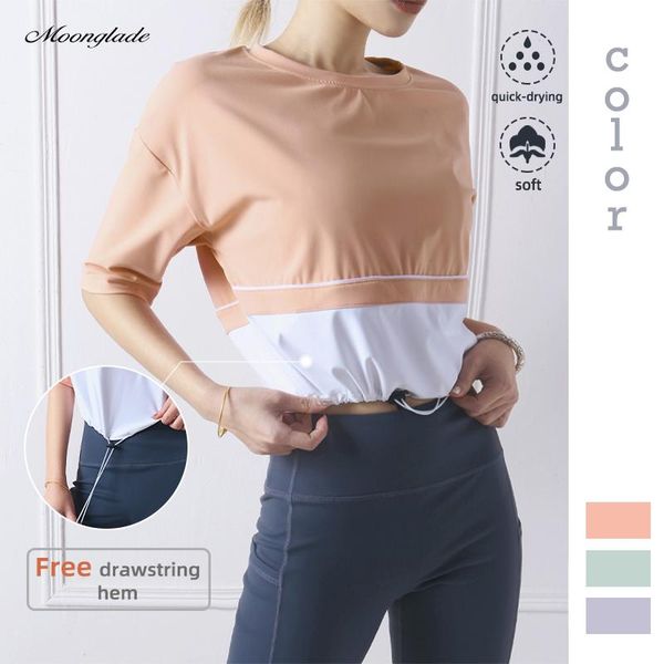 yoga outfit moonglade shirts women short sleeve loose gym fitness running workout 2021 style summer sports wear leisure
yoga outfit moonglade shirts women short sleeve loose gym fitness running workout 2021 style summer sports wear leisure