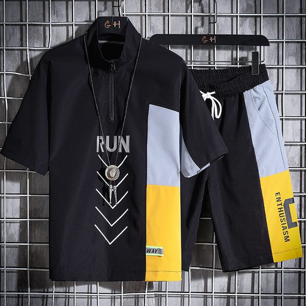 men's tracksuits tracksuit male clothing sportswear set fitness summer print shorts + t shirt suit 2 pieces sets drop sjtr, Gray
men's tracksuits tracksuit male clothing sportswear set fitness summer print shorts + t shirt suit 2 pieces sets drop sjtr, Gray