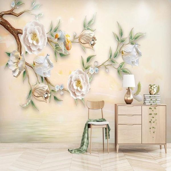 wallpapers milofi custom large wallpaper mural 3d three-dimensional flowers bloom rich tv bedroom background
wallpapers milofi custom large wallpaper mural 3d three-dimensional flowers bloom rich tv bedroom background