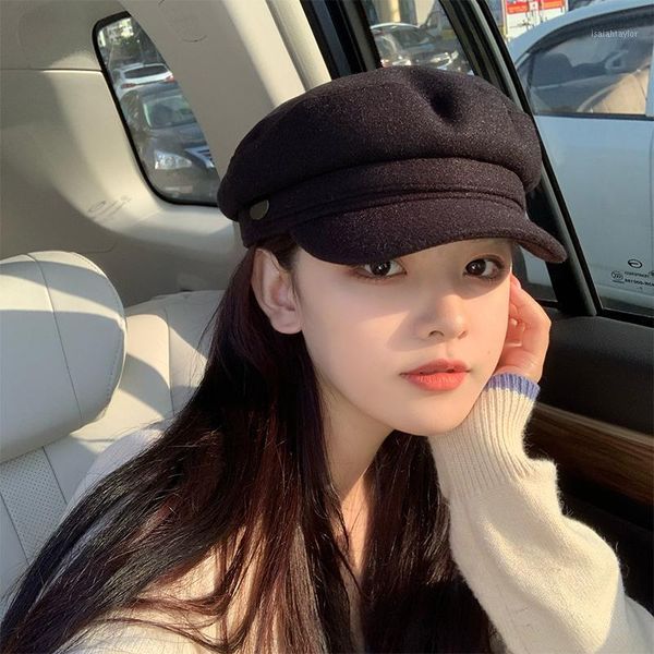 flat cap female fashion korean version versatile thermal ins web celebrity beret autumn winter retro british military hat berets, Blue;gray
flat cap female fashion korean version versatile thermal ins web celebrity beret autumn winter retro british military hat berets, Blue;gray
