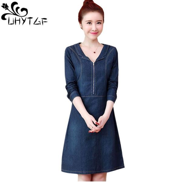 casual dresses uhytgf women's spring denim dress long sleeve pullover fashion sweet mini elegant loose plus size 448, Black;gray
casual dresses uhytgf women's spring denim dress long sleeve pullover fashion sweet mini elegant loose plus size 448, Black;gray