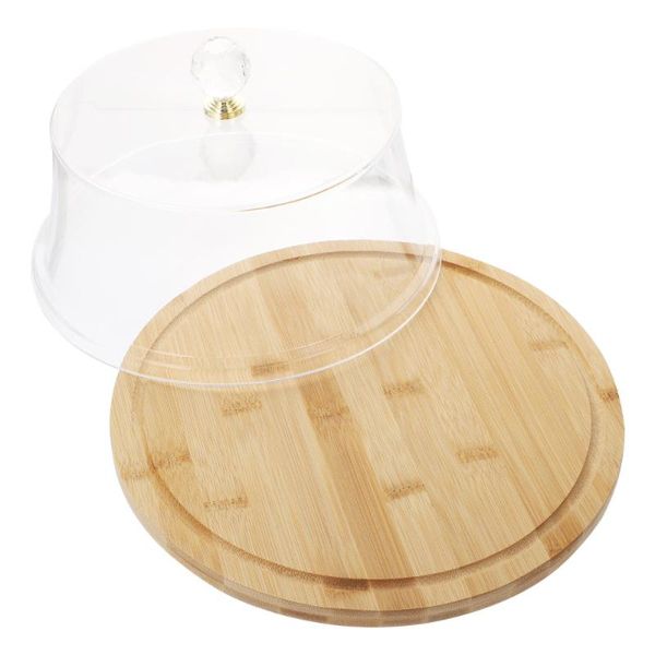kitchen storage & organization 1 set of acrylic cake cover and bamboo plate food display dust
kitchen storage & organization 1 set of acrylic cake cover and bamboo plate food display dust