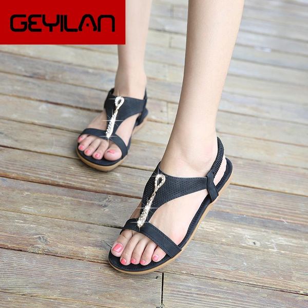 women sandals 2021 summer casual shoes bohemia flat fashion beach flip flops ladies, Black
women sandals 2021 summer casual shoes bohemia flat fashion beach flip flops ladies, Black