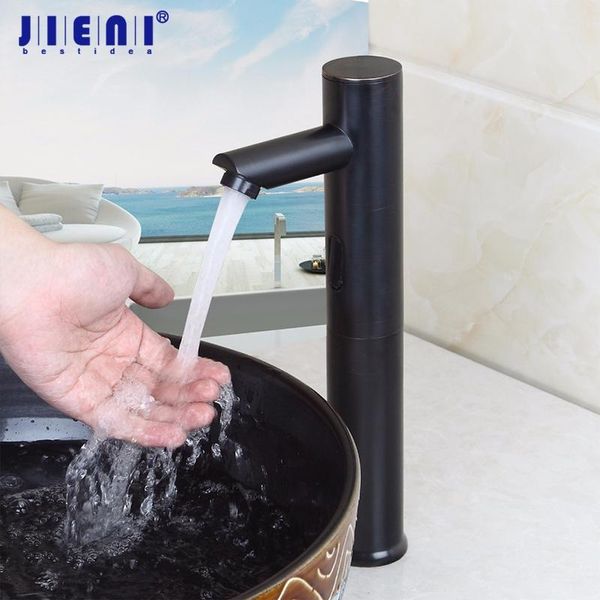 bathroom sink faucets jieni black orb automatic sensor faucet basin nickel & cold water mixer tap touch-infrared
bathroom sink faucets jieni black orb automatic sensor faucet basin nickel & cold water mixer tap touch-infrared
