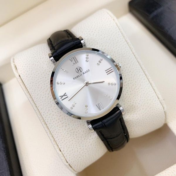 wristwatches pablo raez fashion women simple leather watch quartz waterproof luxury diamond lady wristwatch girl student clock, Slivery;brown
wristwatches pablo raez fashion women simple leather watch quartz waterproof luxury diamond lady wristwatch girl student clock, Slivery;brown