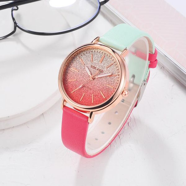 wristwatches relojes para mujer yolako women watch luxury colorful leather band cute fashion casual quartz wristwatch gift clock, Slivery;brown
wristwatches relojes para mujer yolako women watch luxury colorful leather band cute fashion casual quartz wristwatch gift clock, Slivery;brown