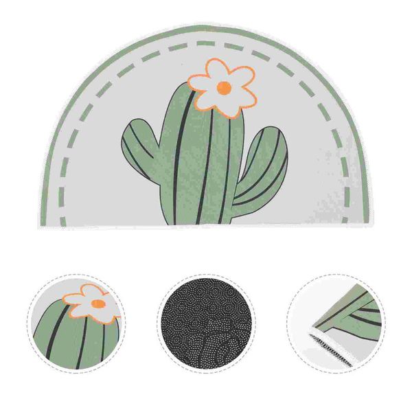 carpets 1pc non-slip floor mat semicircular decorative ground wear-resistant doormat
carpets 1pc non-slip floor mat semicircular decorative ground wear-resistant doormat