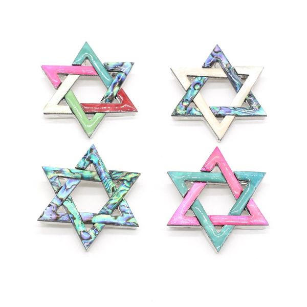 pins, brooches natural shell alloy pendant brooch pentagram shape metal dyed abalone accented charms for jewelry making ornament, Gray
pins, brooches natural shell alloy pendant brooch pentagram shape metal dyed abalone accented charms for jewelry making ornament, Gray