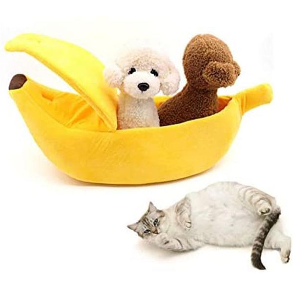 cat beds & furniture cute and funny banana bed house warm, comfortable durable portable pet basket kennel dog mat supplies multicolor
cat beds & furniture cute and funny banana bed house warm, comfortable durable portable pet basket kennel dog mat supplies multicolor