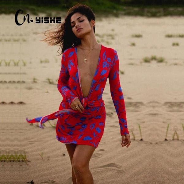 casual dresses cnyishe 2021 spring beachwear french romance dress deep v-neck bandage party female boho printed outfits vestidos, Black;gray
casual dresses cnyishe 2021 spring beachwear french romance dress deep v-neck bandage party female boho printed outfits vestidos, Black;gray