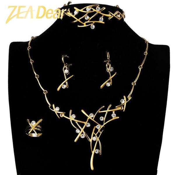 earrings & necklace zeadear jewelry sets bohemia geometric bridal wedding bracelet ring for women romantic gift party, Silver
earrings & necklace zeadear jewelry sets bohemia geometric bridal wedding bracelet ring for women romantic gift party, Silver