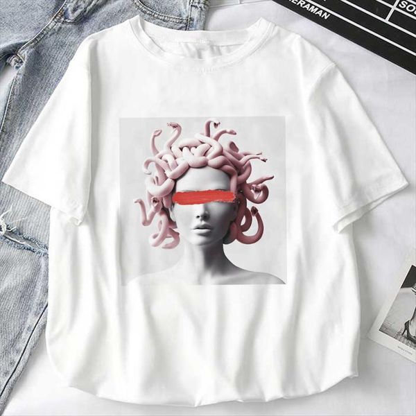 mythology story medusas head will women t shirt life men into a stone female harajuku funny woman tshirt,drop ship, White
mythology story medusas head will women t shirt life men into a stone female harajuku funny woman tshirt,drop ship, White