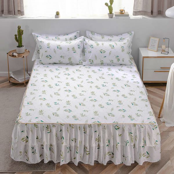 bed skirt 3pcs/set pillowcase double layer lotus leaf lace print dustproof spread home decor cover sheet b6yo
bed skirt 3pcs/set pillowcase double layer lotus leaf lace print dustproof spread home decor cover sheet b6yo