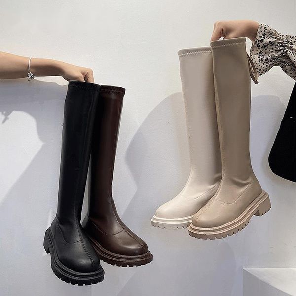 boots women thigh high 2021 winter slim flat thick sole platform female black knee-high motorcycle women's shoes
boots women thigh high 2021 winter slim flat thick sole platform female black knee-high motorcycle women's shoes