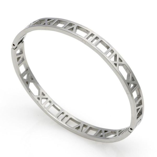 sjcab-59 delicate hollow roman numeral bracelets & bangles titanium steel bangle fine jewelry for women vacuum plating, Black
sjcab-59 delicate hollow roman numeral bracelets & bangles titanium steel bangle fine jewelry for women vacuum plating, Black